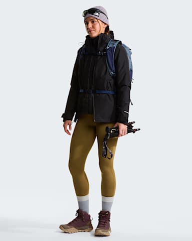 Carto Mono Triclimate 3in1jas met capuchon voor dames TNF TNF Black ALT1