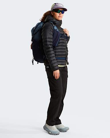 Veste capuche Terra Peak pour femme TNF TNF Black ALT1