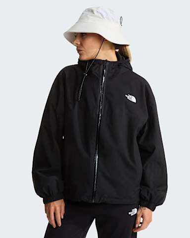 Womens Mountain Athletics Rainlit Hooded Jacket TNF TNF Black HERO