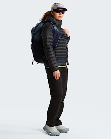 Womens Exploration Cargo Trousers TNF TNF Black ALT1