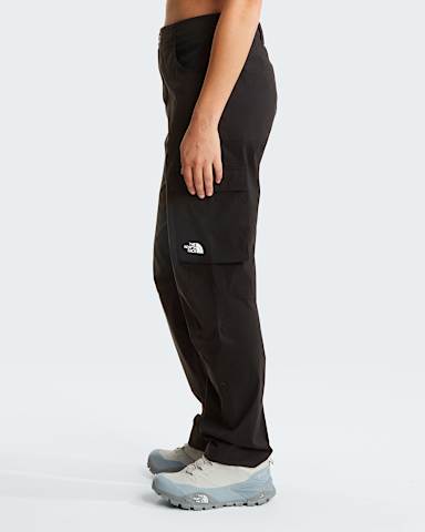 Womens Exploration Cargo Trousers TNF TNF Black ALT2