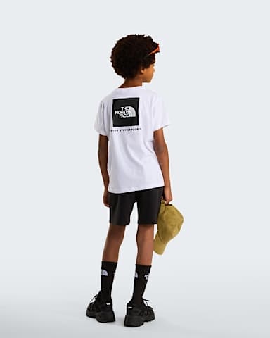 Teens Box NSE TShirt TNF TNF White ALT2