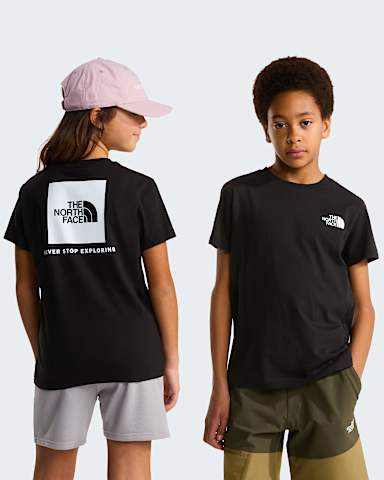 Tshirt Box NSE pour enfant TNF TNF Black HERO