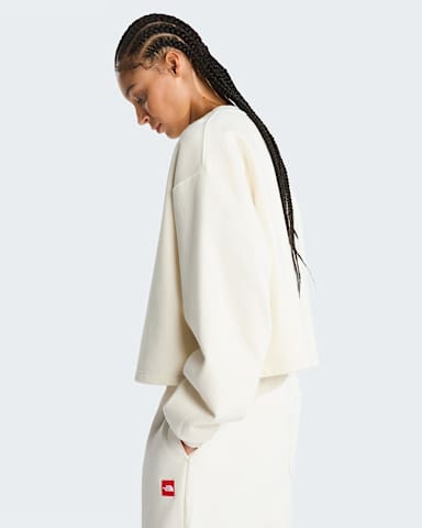 Sweat Red Box pour femme TNF White Dune ALT2