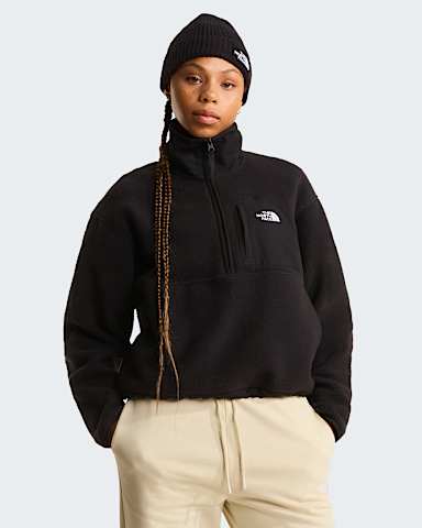 Veste en polaire demizippe Yumiori OffPeak pour femme TNF TNF Black HERO