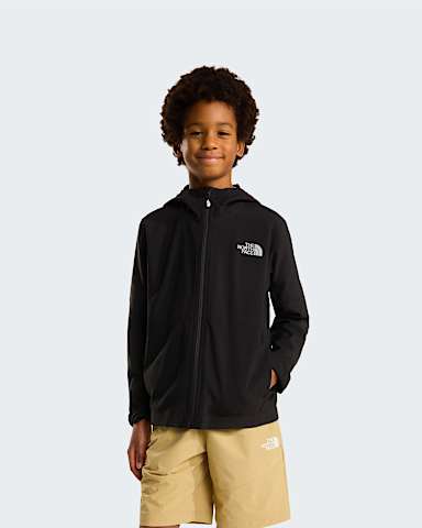 Boys On The Trail FullZip Hooded Jacket TNF TNF Black HERO