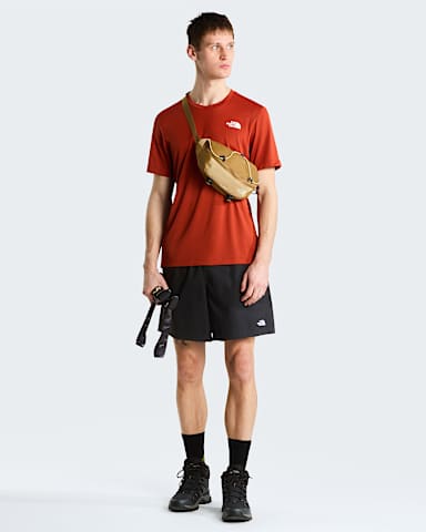 Mens Lightbright TShirt TNF Iron Clay ALT1