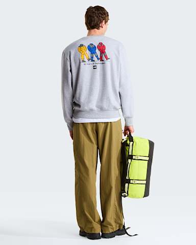 Uniseks TNF Celebration Relaxed Graphic sweatshirt TNF TNF Light Grey Heather alt4