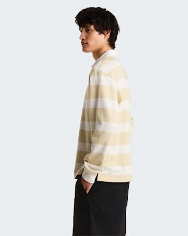 Uniseks Rugbypolosweatshirt TNF White DuneDesert Stone alt4