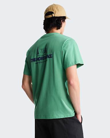 Unisex Camping Relaxed Graphic TShirt TNF Dimmed Algae ALT2