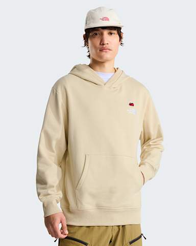 Sweat capuche dcontract 60e anniversaire unisexe avec cusson TNF Desert Stone ALT2