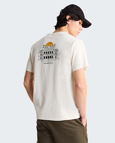 Unisex Country Austria Relaxed TShirt TNF White DuneSummit Gold ALT2