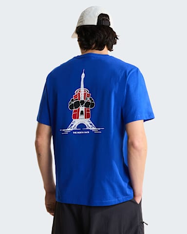 Unisex Land Frankreich Relaxed TShirt TNF White DuneTNF Blue ALT2