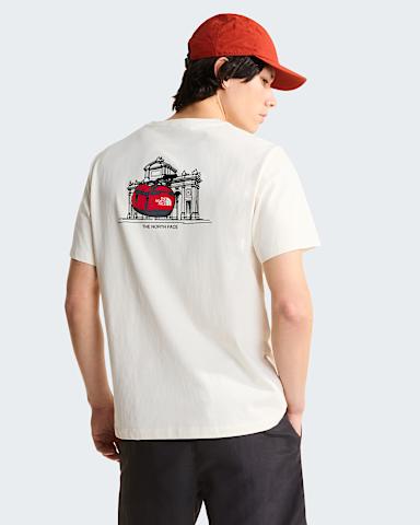 Unisex Country Spain Relaxed TShirt TNF White DuneTNF Red ALT2