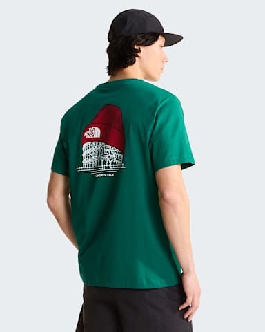 Unisex Country Italy Relaxed TShirt TNF EvergreenTNF Red ALT2