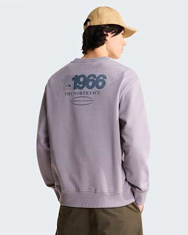 Unisex Track Relaxed Sweatshirt TNF Transcendent GreyGranite Grey ALT2