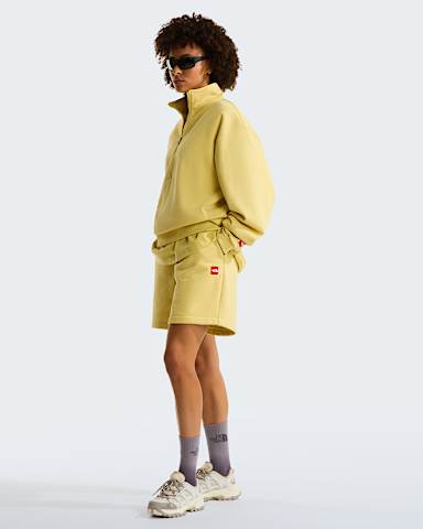Unisex TNF Red Box 12 Zip Sweatshirt TNF Honeyed Sand ALT2