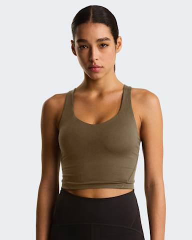 Jaida Longlinebeha voor dames TNF New Taupe Green ALT1