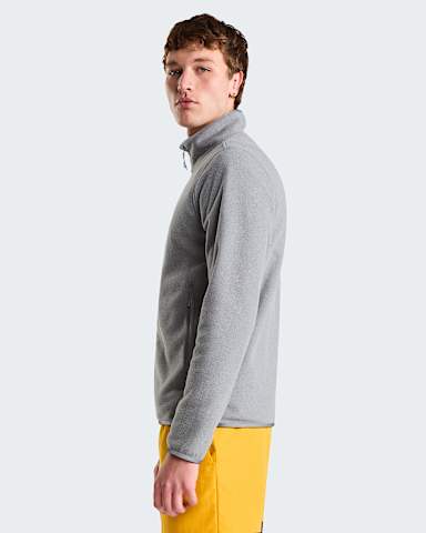 Glacierfleece voor heren TNF TNF Mid Grey Heather ALT2