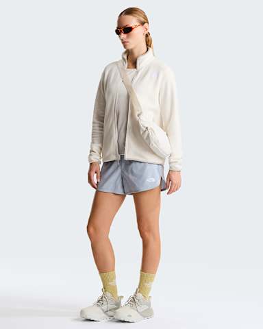 Womens Glacier Fleece TNF White Dune ALT1