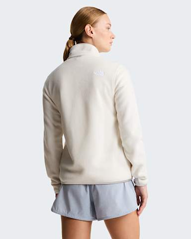 Womens Glacier Fleece TNF White Dune ALT2