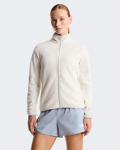 Womens Glacier Fleece TNF White Dune HERO