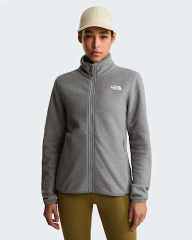 Glacierfleece voor dames TNF TNF Mid Grey Heather HERO