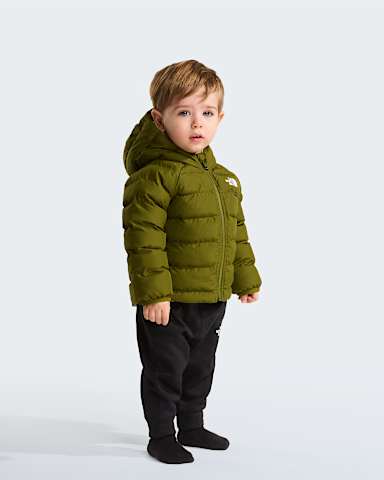 Baby Reversible Perrito Jacket TNF Forest Olive ALT2