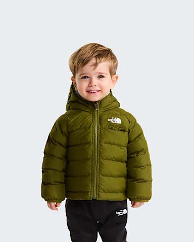 Baby Reversible Perrito Jacket TNF Forest Olive HERO