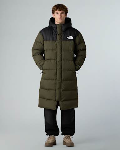 Mens Nuptse Parka TNF New Taupe GreenTNF Black ALT4