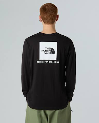 NSE BoxTshirt met lange mouwen voor heren TNF TNF Black alt4