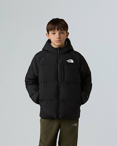 Boys North Down Hooded Jacket TNF TNF Black alt4