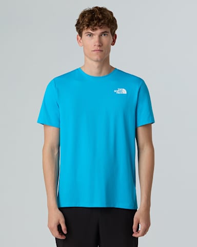 247 Tshirt voor heren TNF Meridian Blue ALT4