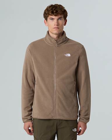Mens Glacier Fleece TNF Mocha Brown ALT4