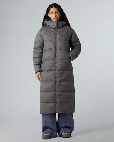 Hydrenalite City langer DaunenParka mit Kapuze fr Damen TNF Smoked Pearl alt4