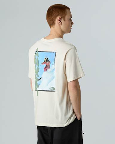 Uniseks NSE Slopes RelaxedTshirt TNF White Dune alt4