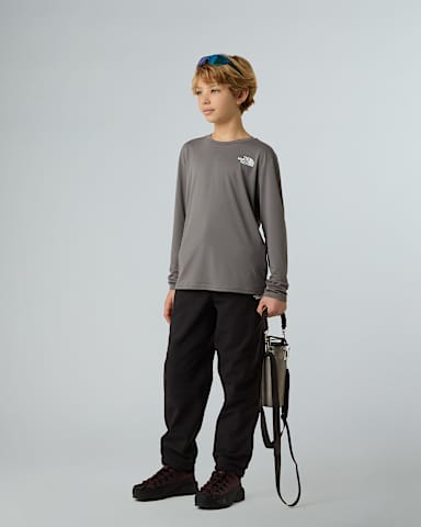 247 LangarmShirt fr Jugendliche TNF Smoked Pearl alt5