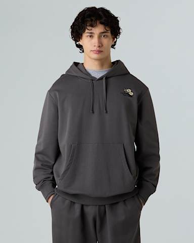 Relaxed Dome Flower GraphicTshirt Uniseks TNF Anthracite Grey alt4