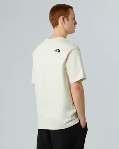 Icon Mountain Jacket Relaxed Tshirt Uniseks TNF White Dune alt6