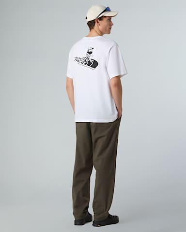 Uniseks Run Graphic RelaxedTshirt TNF TNF White alt6