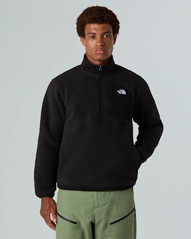 Yumiori OffPeak Fleecejacke mit 12langem RV fr Herren TNF TNF Black alt4