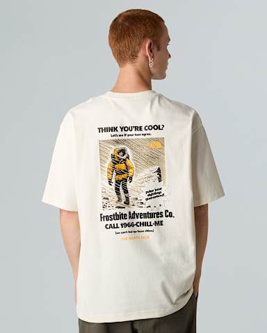 Mens Expedition Relaxed TShirt TNF White DuneSummit Gold ALT4