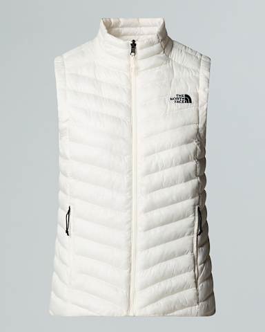 Womens Huila Synthetic Insulation Gilet TNF White Dune HERO