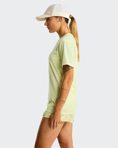 Bitmap Silhouet Graphic Tshirt voor dames TNF Lemon Mist ALT2