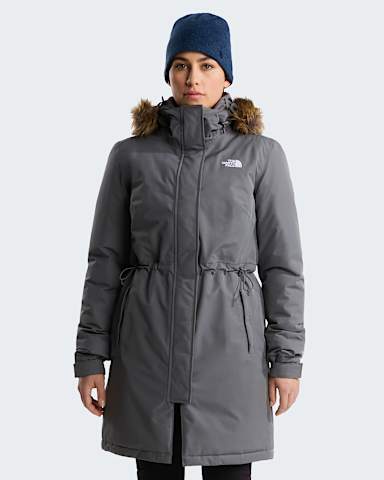 Zaneck Parka W TNF Smoked Pearl HERO