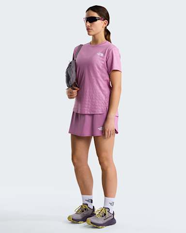 Womens Flex Woven Skort TNF Hushed Lavender ALT1