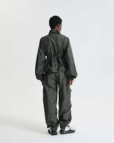 TNF X Cecilie Bahnsen Tenzin Convertible Jacket TNF Forest Night Green ALT2