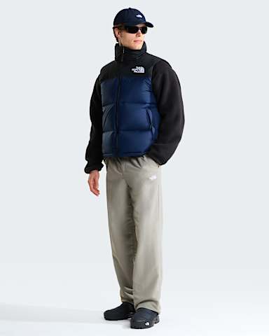 Gilet 1996 Retro Nuptse pour homme TNF Summit NavyTNF BlackRecycled Down ALT1
