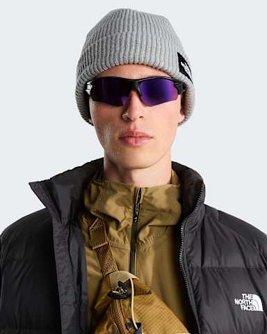 Salty Lined Beanie TNF TNF Light Grey Heather ALT1