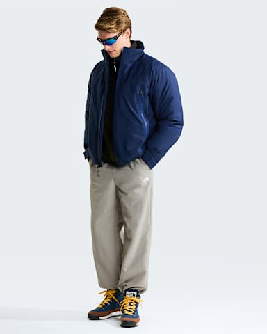 Giacca in piumino Mountain Range da uomo TNF Summit Navy ALT1